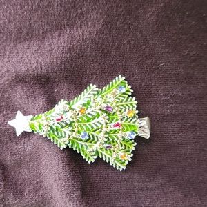 Avon 5th Annual (2008) Christmas Tree Brooch